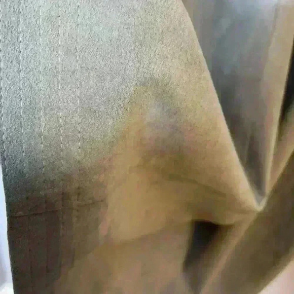 Vintage Ultra Suede Womens 14‎ Maxi Skirt Gray Corpcore Classiccore Careerchic - Picture 6 of 8